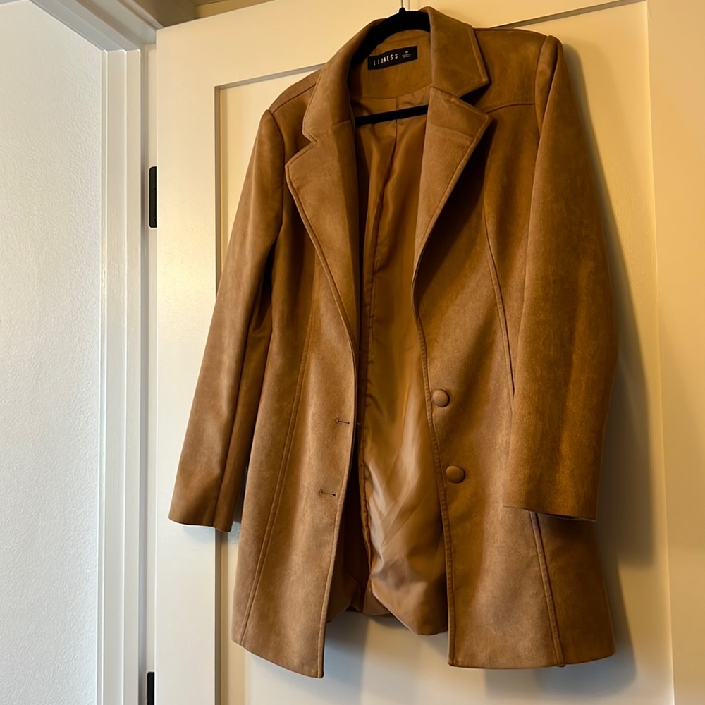 Women’s Suede Blazer - Barely Worn